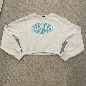 Pacsun cropped sweatshirt size small